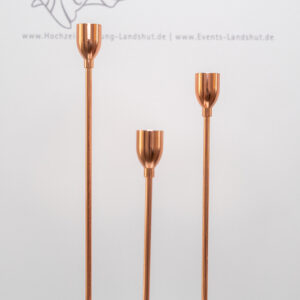 Kerzenhalter ros&egrave;